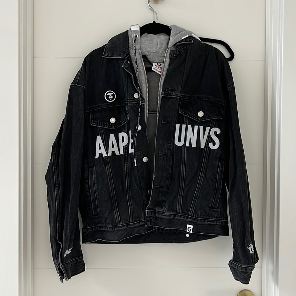 Aape by bathing ape denim jacket